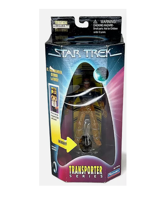 Star Trek - Transporter Series LT. Commander Geordi LaForge LE (1998) by Playmates