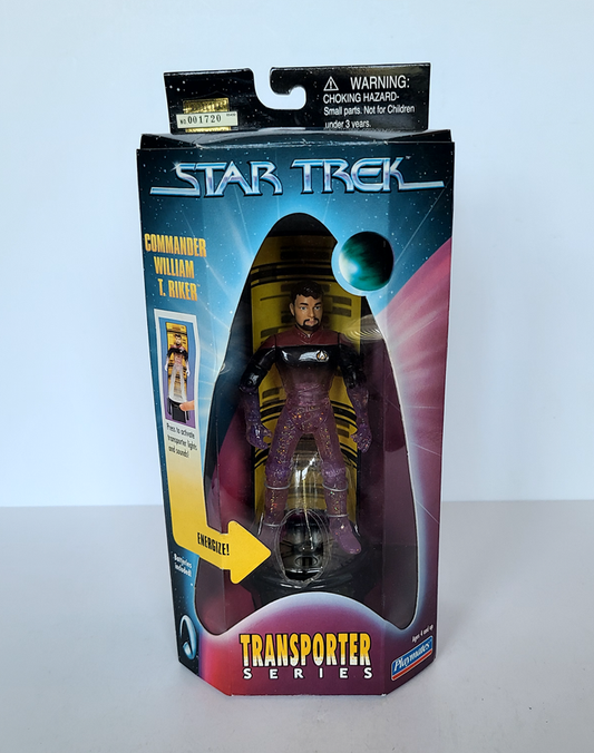 Star Trek - Transporter Series Commander William T. Riker LE (1998) by Playmates