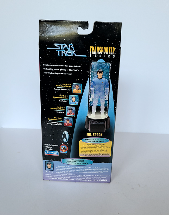 Star Trek - Transporter Series Mr. Spock LE (1998) by Playmates