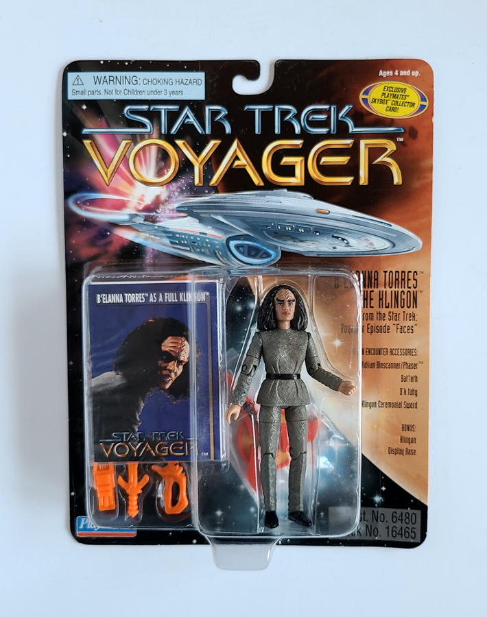 Star Trek - Voyager B'Elanna Torres as Klingon (1995) by Playmates