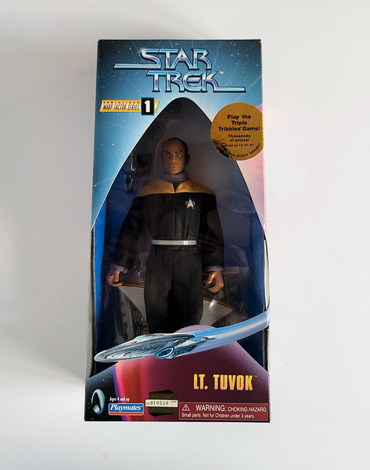 Star Trek - Warp Factor Series 1 LT. Tuvok 9" LE (1997) by Playmates