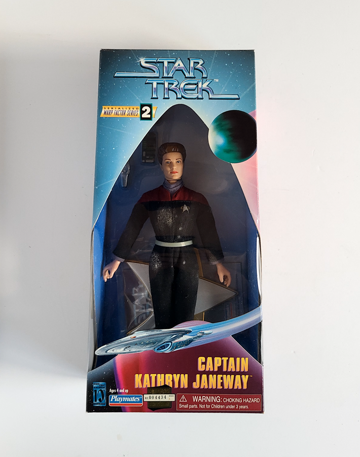 Star Trek - Warp Factor Series 2 Captain Kathryn Janeway 9" (1997) by Playmates