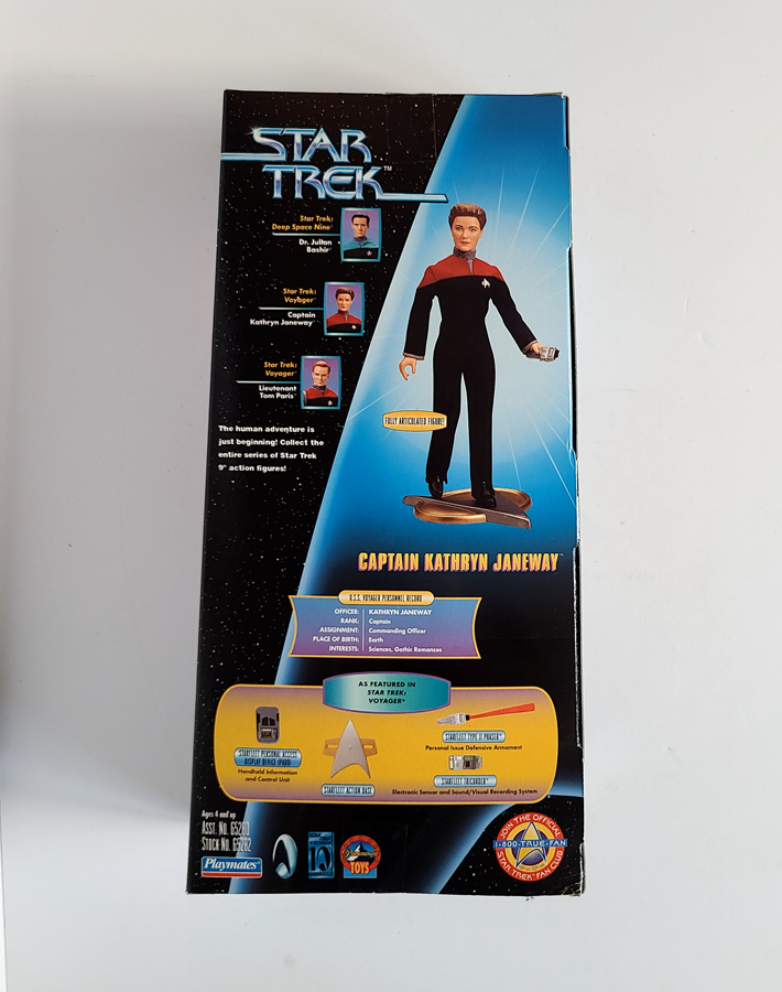 Star Trek - Warp Factor Series 2 Captain Kathryn Janeway 9" (1997) by Playmates