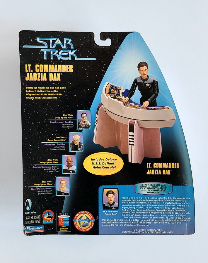 Star Trek - Warp Factor Series 2 LT. Commander Jadzia Dax (1997) by Playmates