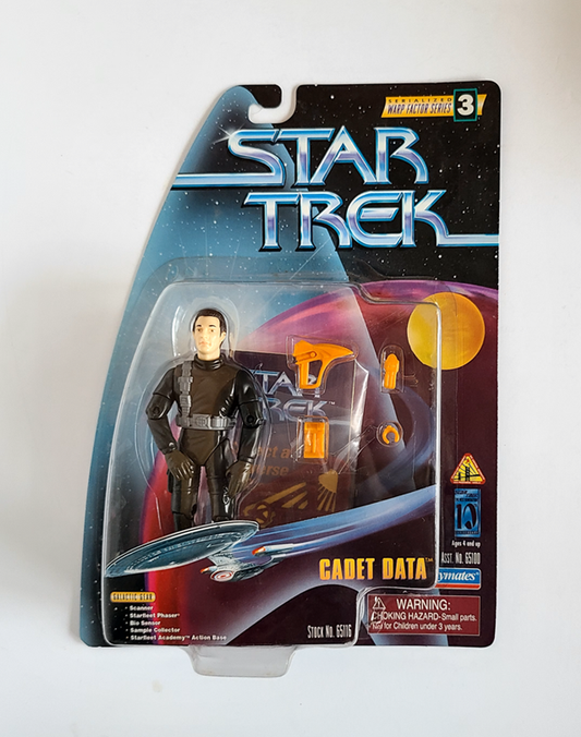 Star Trek - Warp Factor Series 3 Cadet Data (1997) by Playmates