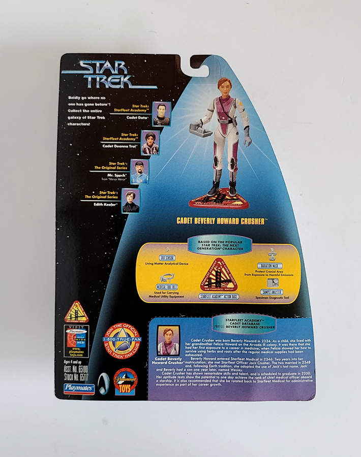 Star Trek - Warp Factor Series 3 Cadet Beverly Howard Crusher (1997) by Playmates