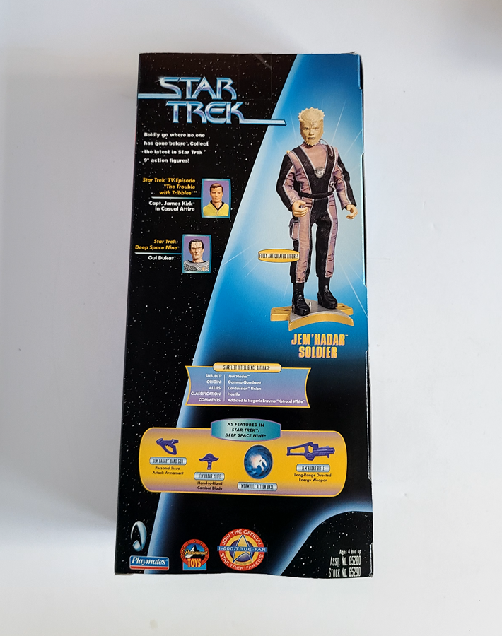 Star Trek - Warp Factor Series 3 Jem'Hadar Soldier 9" (1998) by Playmates