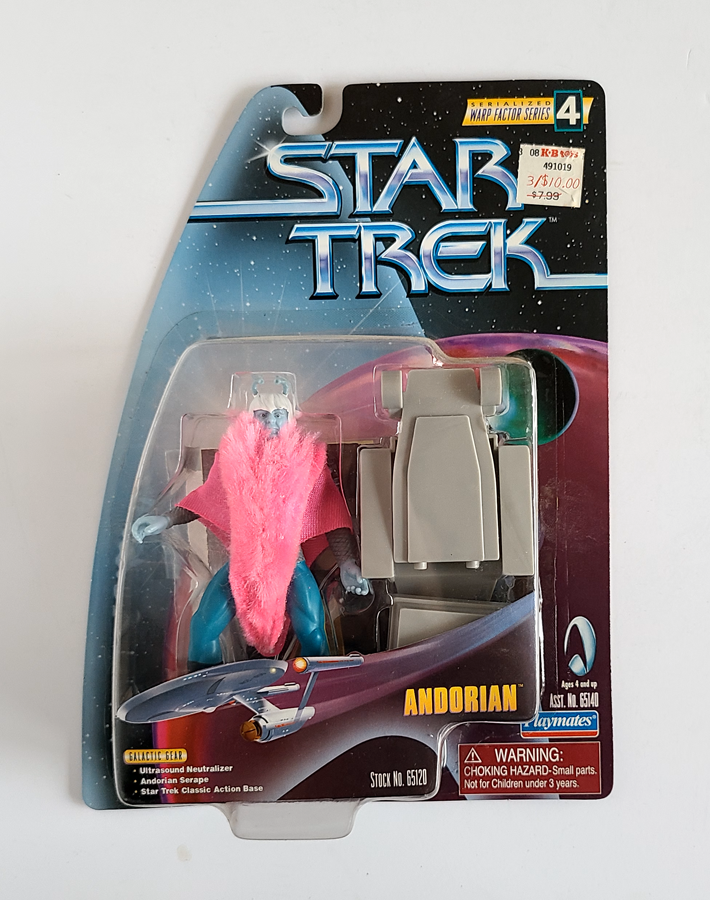 Star Trek - Warp Factor Series 4 Andorian (1998) by Playmates