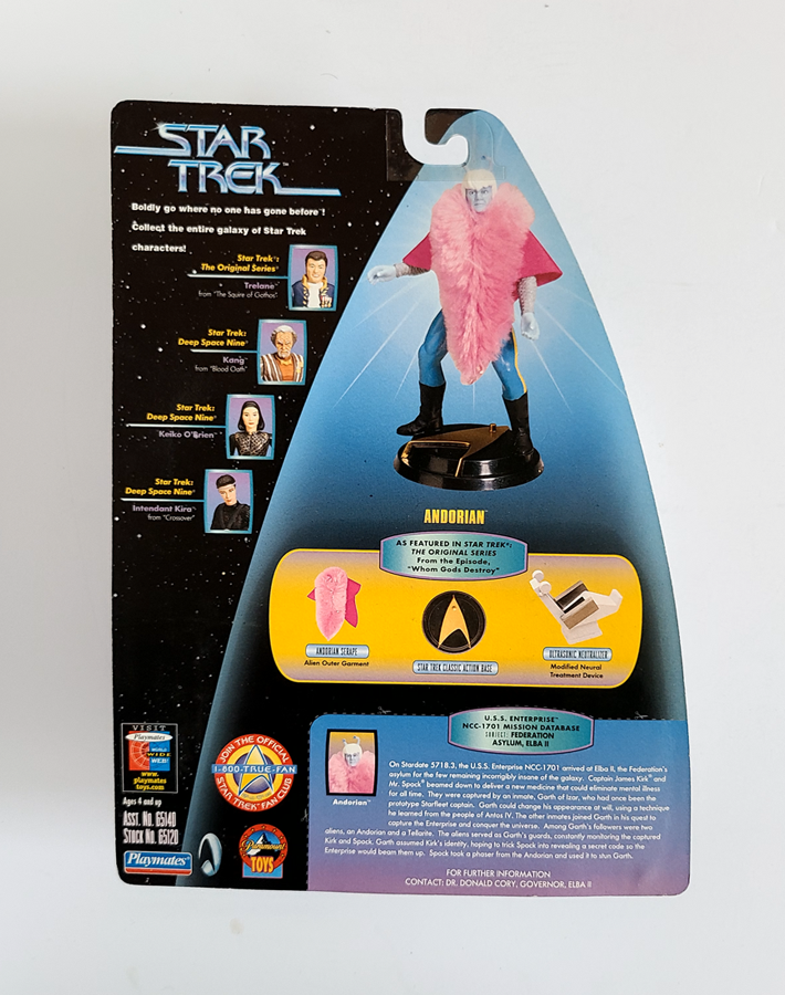 Star Trek - Warp Factor Series 4 Andorian (1998) by Playmates