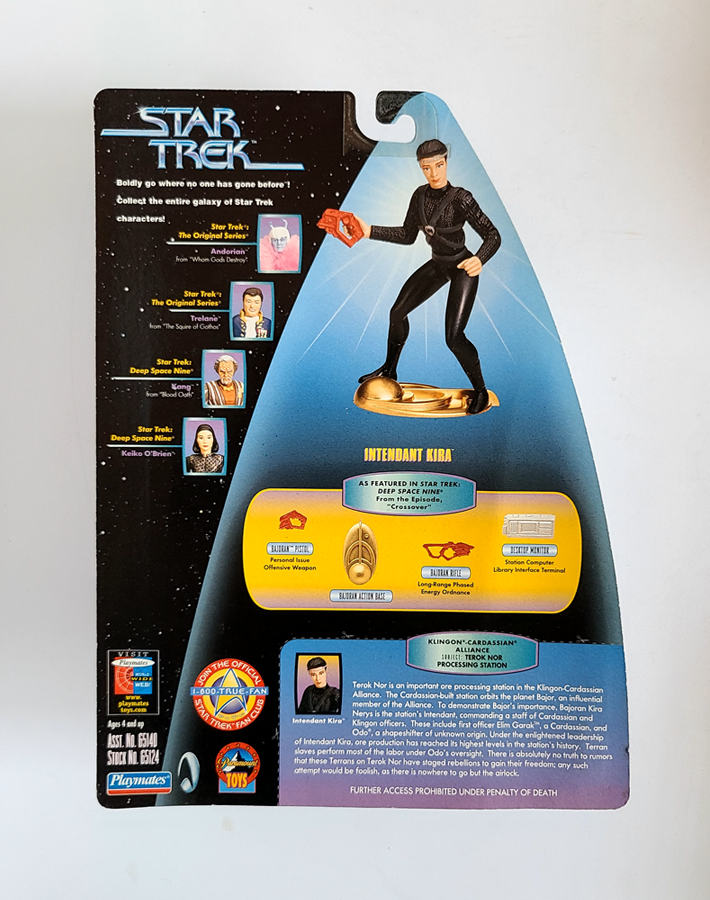 Star Trek - Warp Factor Series 4 Intendant Kira (1998) by Playmates