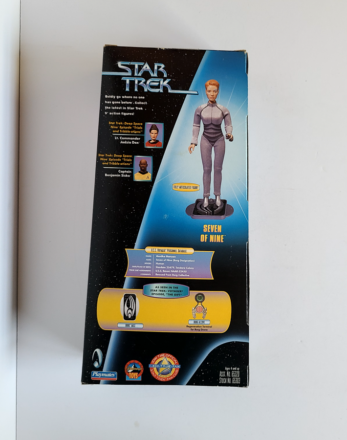 Star Trek - Warp Factor Series 4 Seven of Nine 9" (1998) by Playmates