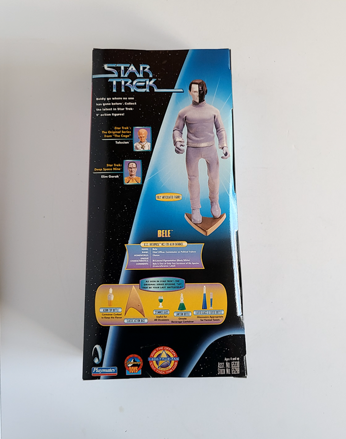 Star Trek - Warp Factor Series 5 Bele 9" (1998) by Playmates