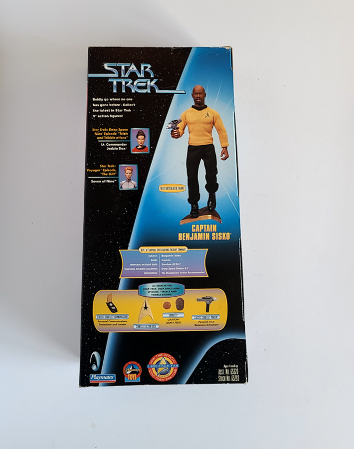 Star Trek - Warp Factor Series 4 Captain Benjamin Sisko 9" (1998) by Playmates