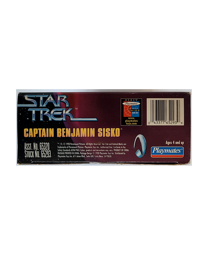 Star Trek - Warp Factor Series 4 Captain Benjamin Sisko 9" (1998) by Playmates