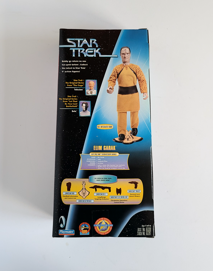 Star Trek - Warp Factor Series 5 Elim Garak 9" (1998) by Playmates