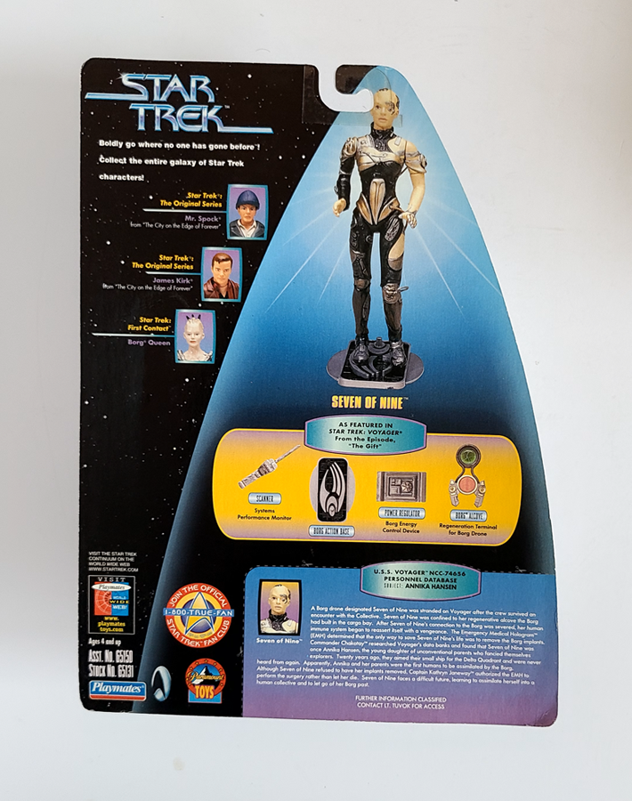 Star Trek - Warp Factor Series 5 Seven Of Nine (1998) by Playmates