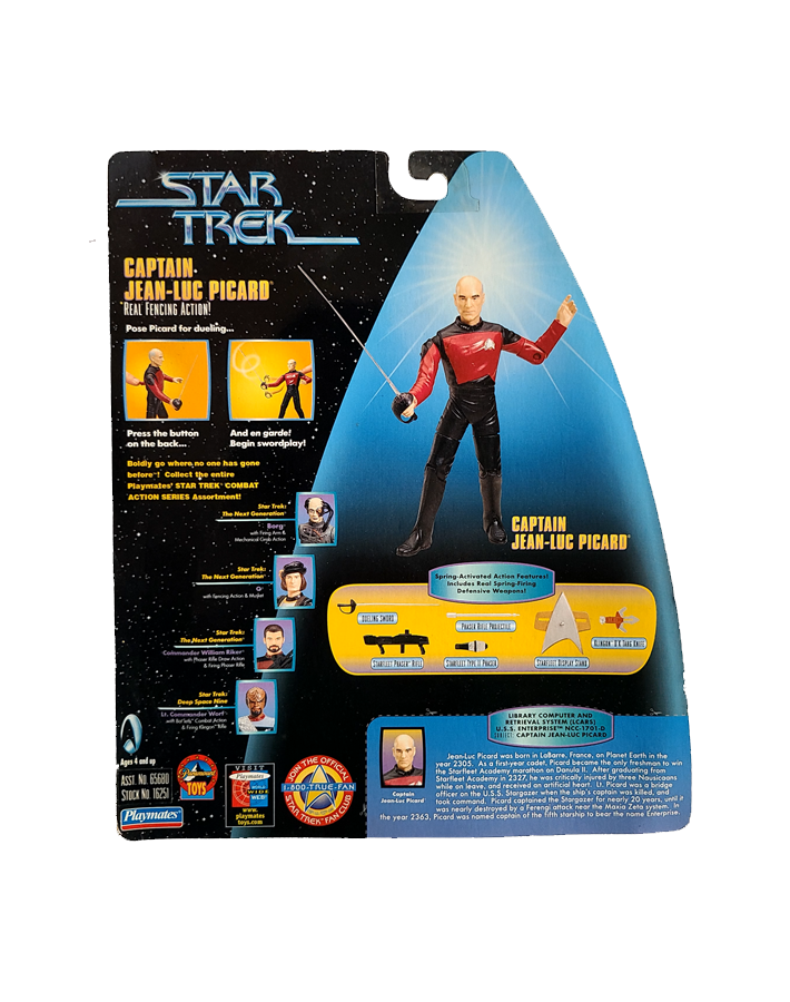 Star Trek - Warp Series 1 Captain Jean-Luc Picard (1997) by Playmates