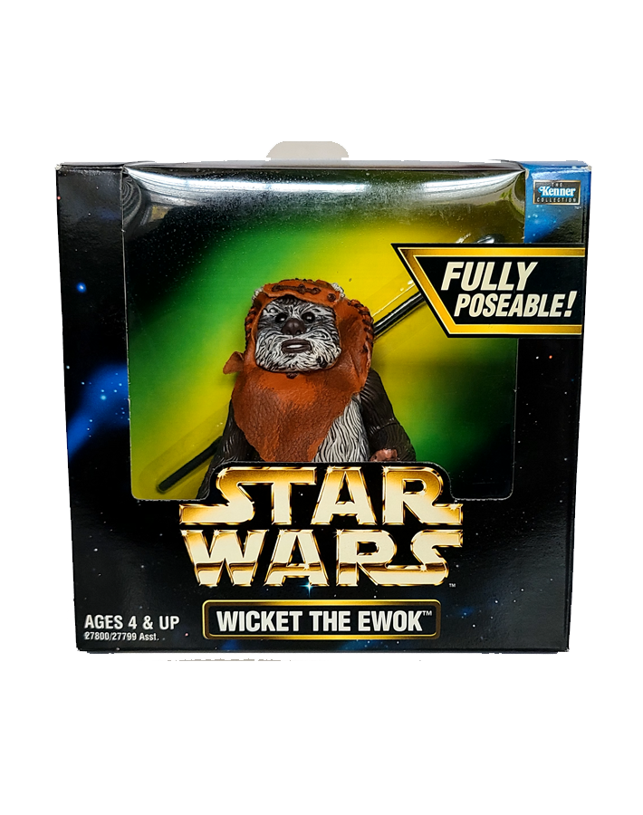 Star Wars - Action Collection Wicket The Ewok - (1998) by Kenner