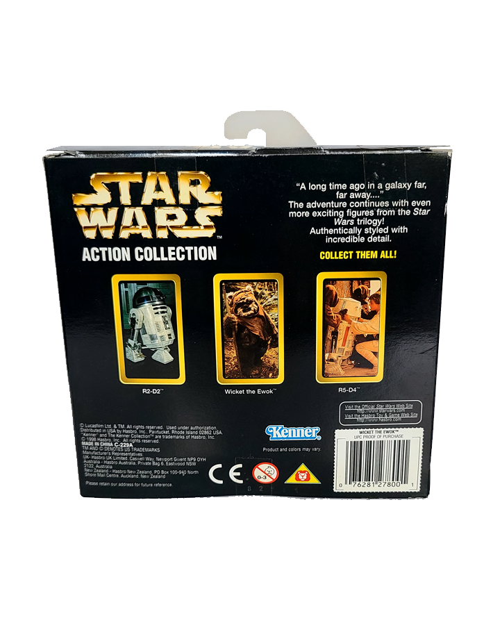 Star Wars - Action Collection Wicket The Ewok - (1998) by Kenner