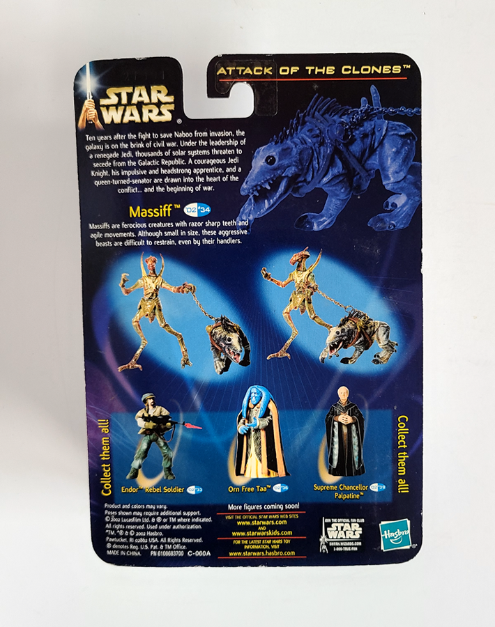 Star Wars - Attack of the Clones Massiff (2002) by Hasbro