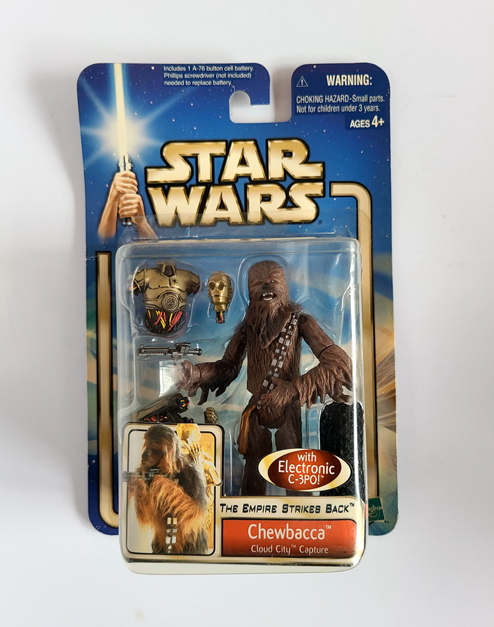 Star Wars - The Empire Strikes Back Chewbacca (2002) by Hasbro *Imperfect Package