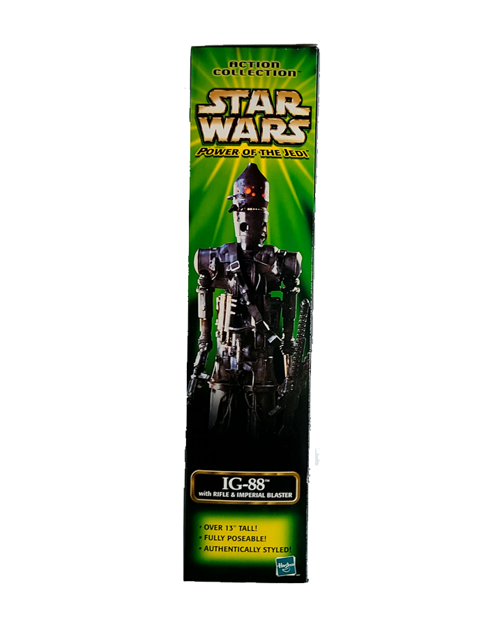 Star Wars - Power of the Jedi IG-88 Bounty Hunter 9" Figure (2000) by Hasbro