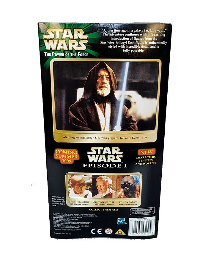 Star Wars - The Power of the Force - Obi-Wan Kenobi 12" (1998) by Kenner