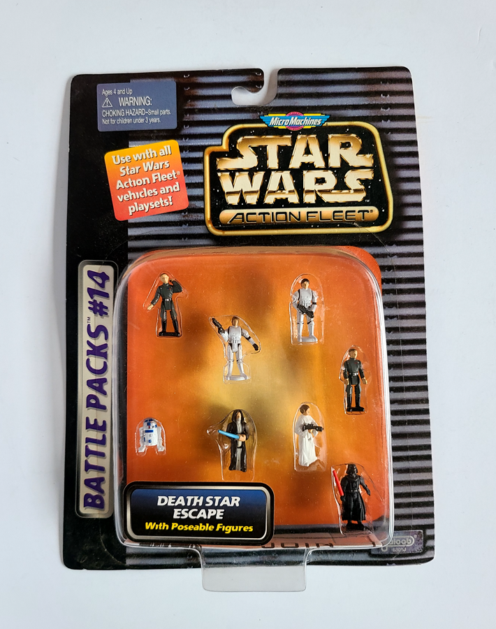 Star Wars - Action Fleet Death Star Escape Battle Pack #14 (1997) by Galoob