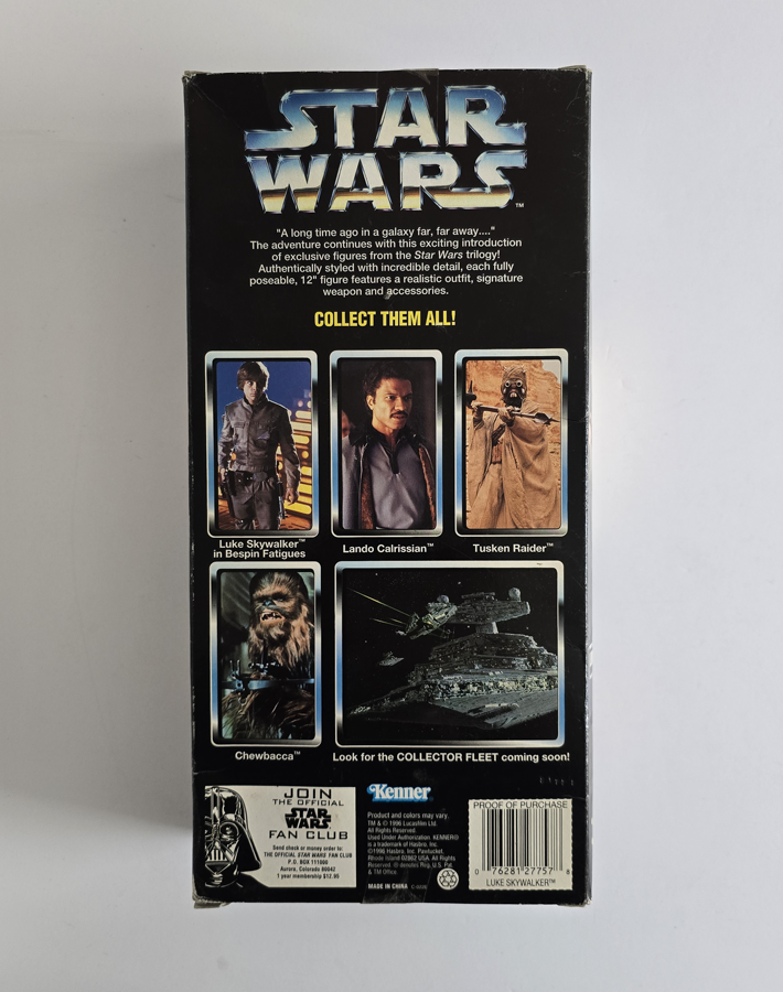 Star Wars - Collectors Series Luke Skywalker in Bespin Fatigues 9" Figure (1996) by Hasbro