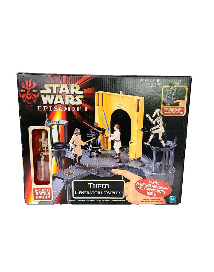 Star Wars - Episode 1 THEED Generator Complex (1999) by Hasbro