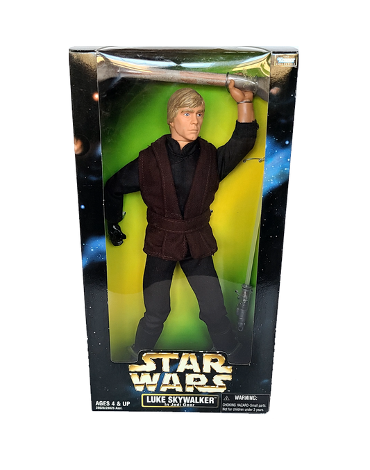 Star Wars - Action Collection Luke Skywalker in Jedi Gear 12" (1998) by Kenner