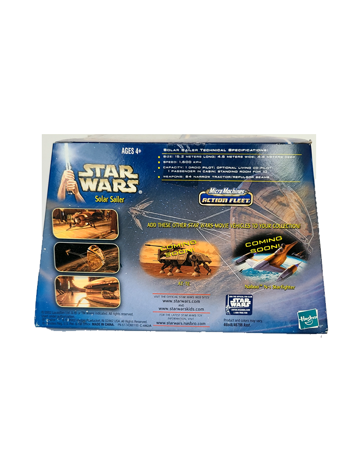 Star Wars - MicroMachines Action Fleet Solar Sailer (2002) by Hasbro