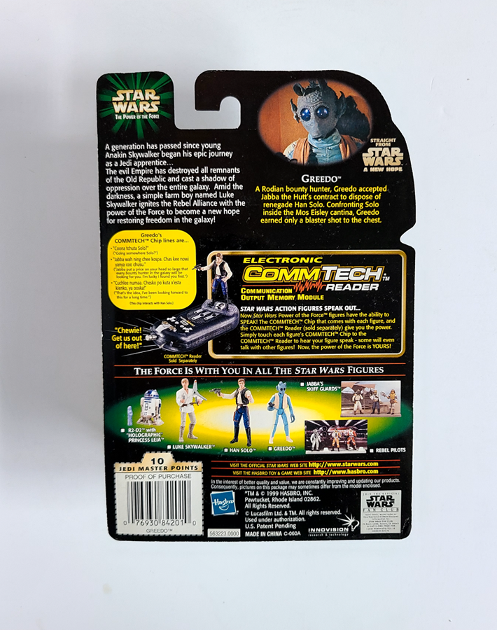 Star Wars - Power of the Force Greedo (1999) by Hasbro