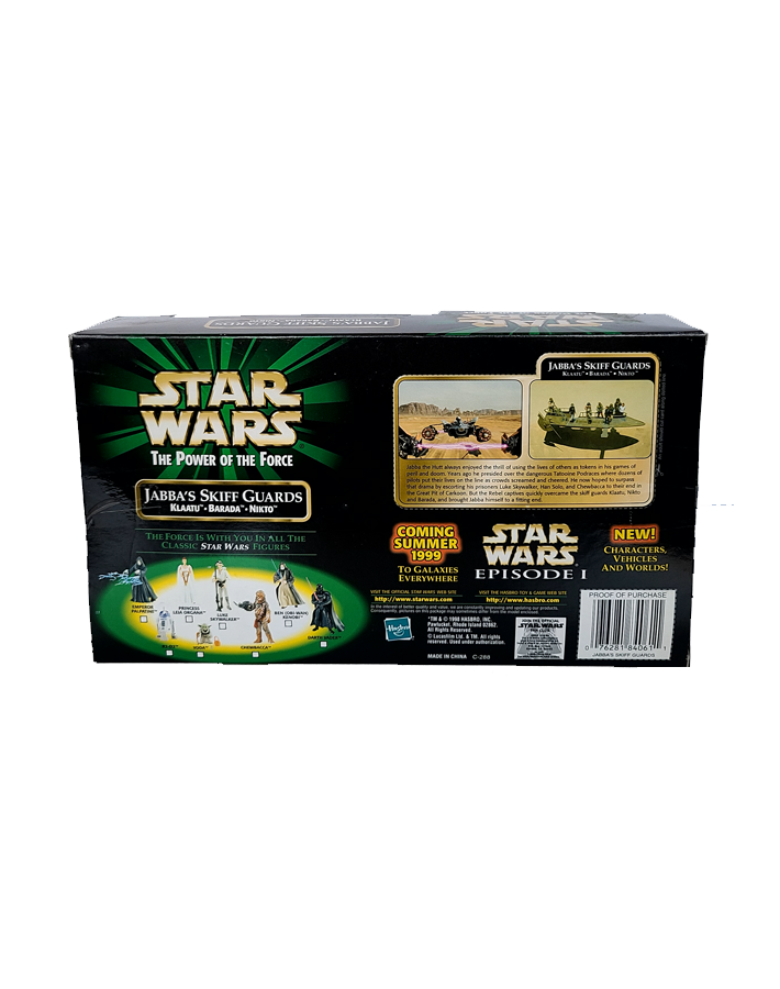 Star Wars - The Power of the Force - Jabba's Skiff Guards (1998) by Hasbro