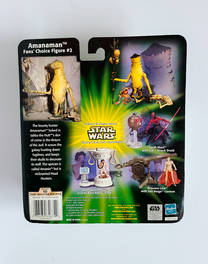 Star Wars - Power of the Jedi Amanaman (2001) by Hasbro