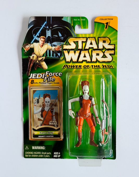 Star Wars - Power of the Jedi Aurra Sing (2000) by Hasbro