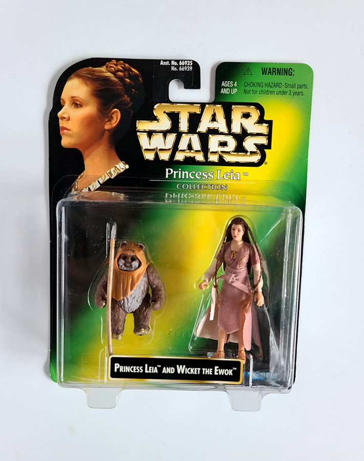 Star Wars - Princess Leia Collection Leia and Wicket the Ewok (1997) by Kenner