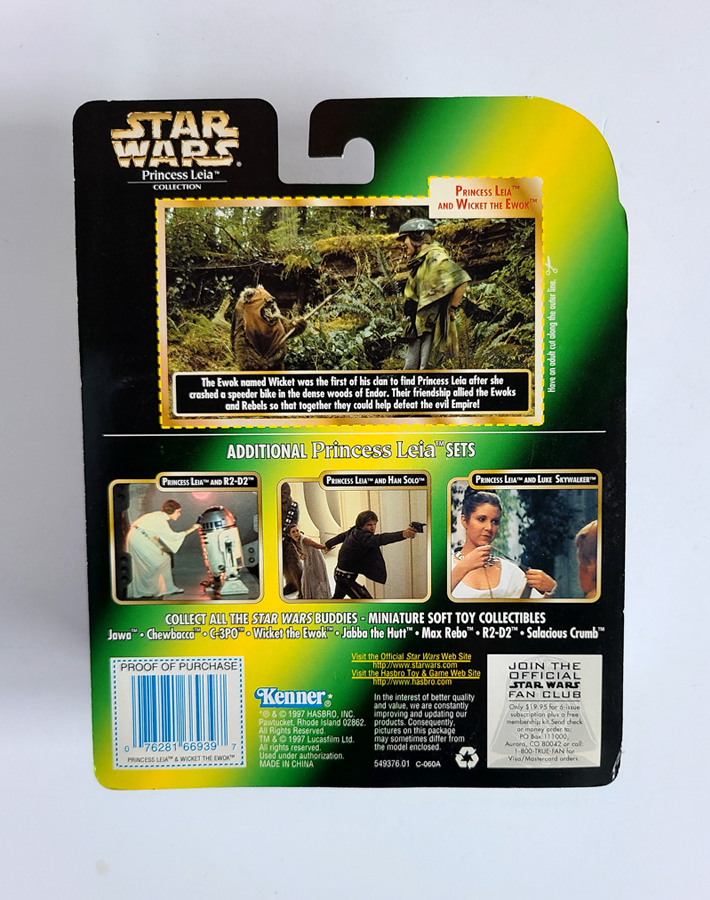 Star Wars - Princess Leia Collection Leia and Wicket the Ewok (1997) by Kenner