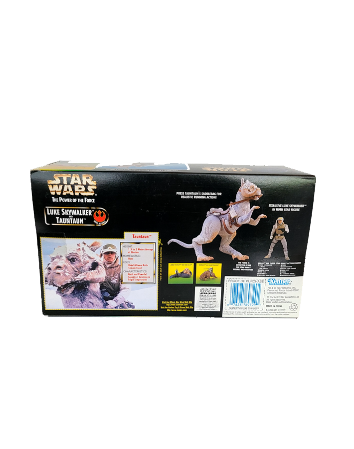 Star Wars - The Power of the Force Luke Skywalker on Tauntaun (1997) by Kenner