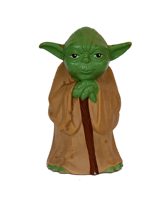 Vintage Star Wars Yoda Magic 8 Ball - 5 1/2" Tall (1981)