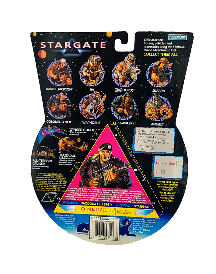 Stargate - Col. O'Neil Team Leader (1994) by Hasbro