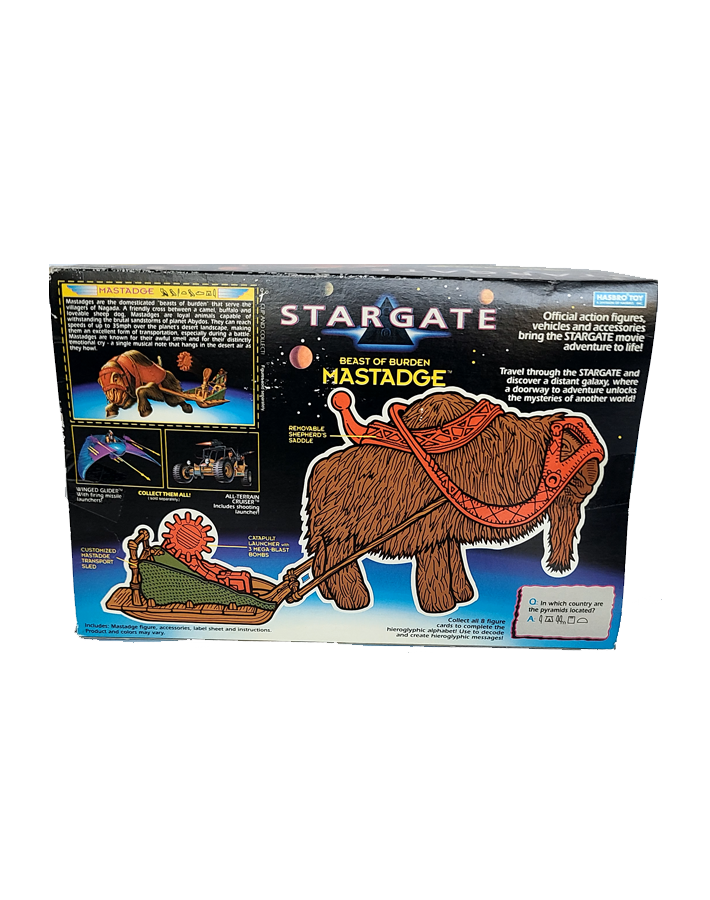 Stargate - Mastadge Beast of Burdon (1994) by Hasbro