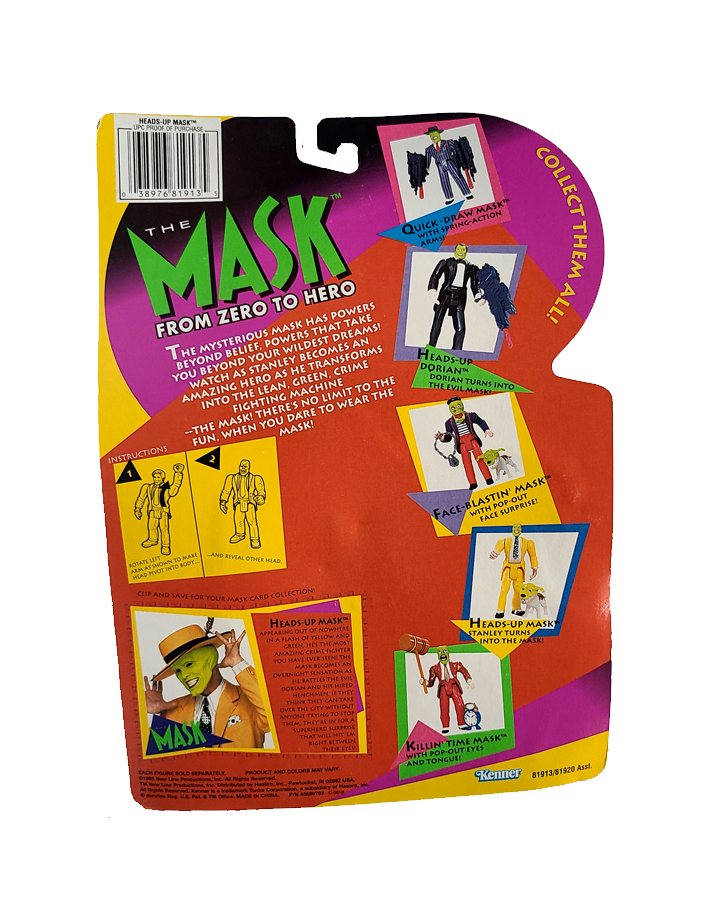 The Mask - Heads-Up Mask (1995) by Kenner