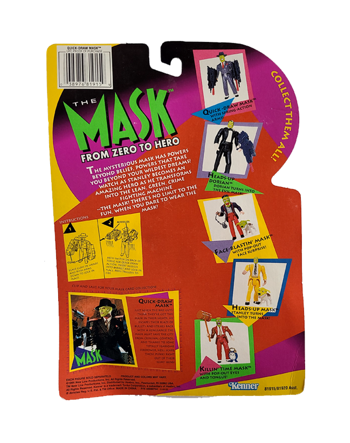 The Mask - Quick-Draw Mask (1995) by Kenner