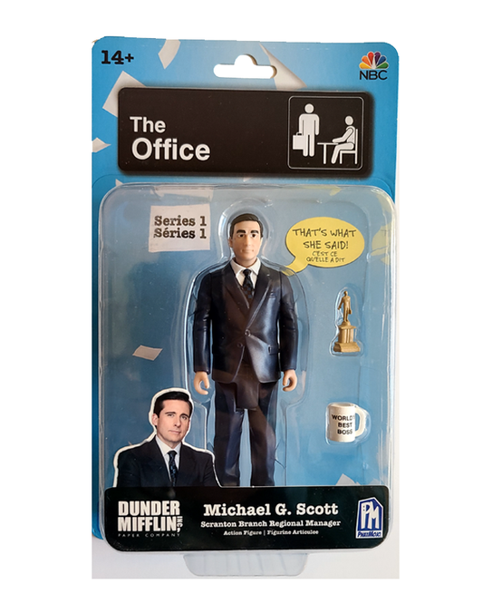 The Office - Series 1 Michael G. Scott Action Figure (2020) by PhatMojo