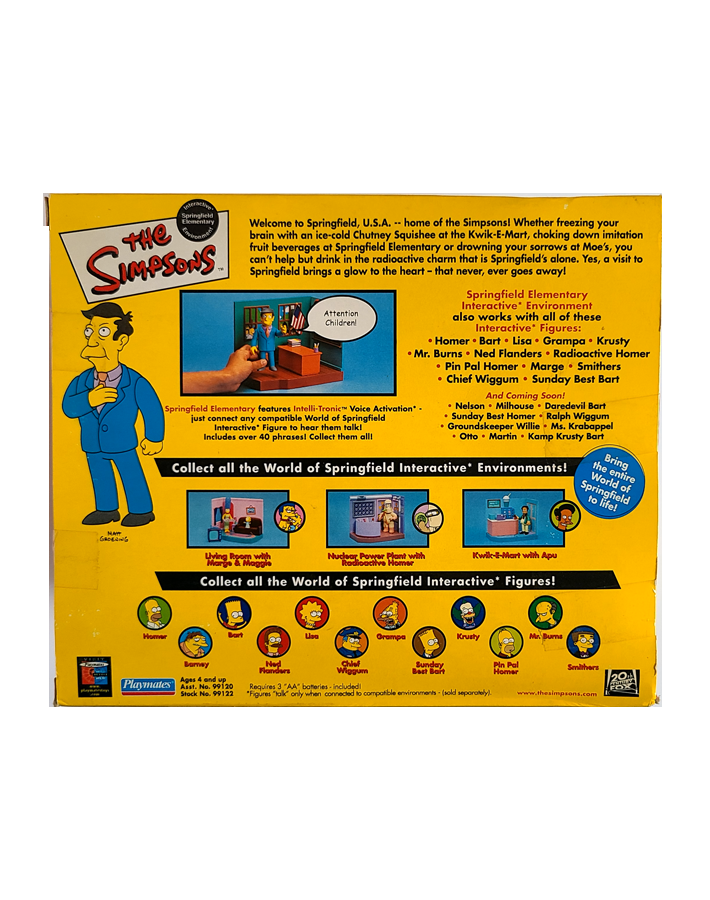 The Simpsons - WOS Springfield Elementary (2000) by Playmates