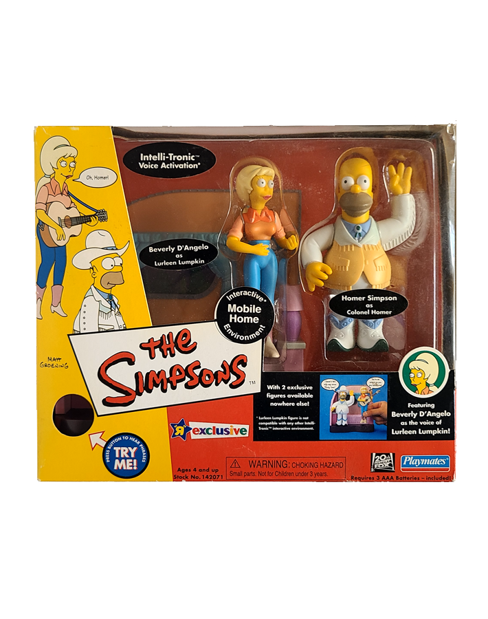 The Simpsons - WOS Mobile Home Toys-R-Us Exclusive (2002) by Playmates