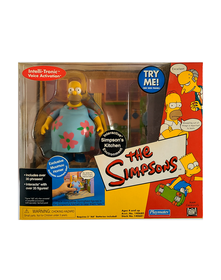 The Simpsons - WOS Simpson's Kitchen (2001) by Playmates