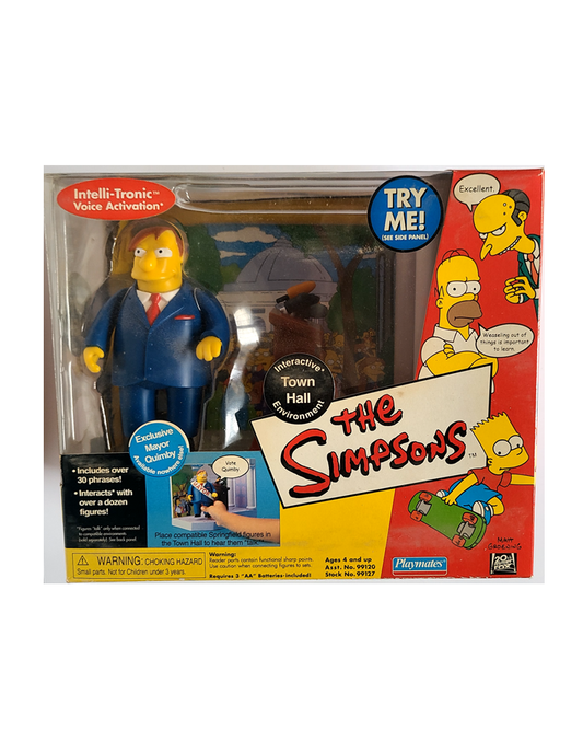 The Simpsons - WOS Town Hall (2000) by Playmates