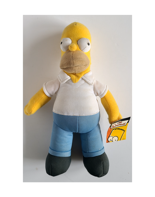 The Simpsons - Homer Simpson Plush Doll (2005) by Nanco